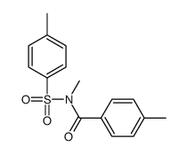 N,4-dimethyl-N-(4-methylphenyl)sulfonylbenzamide结构式