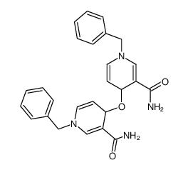 Bis-(1-benzyl-3-carbamoyl-1,4-dihydro-pyridyl)-ether结构式