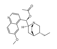 O-acetylhydroquinine Structure