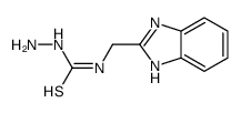 1-amino-3-(1H-benzimidazol-2-ylmethyl)thiourea Structure