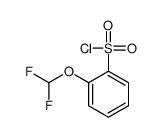 2-DIFLUOROMETHOXY-BENZENESULFONYL CHLORIDE Structure