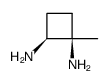 1,2-Cyclobutanediamine,1-methyl-,cis-(9CI)结构式