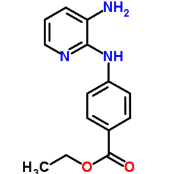 ethyl 4-((3-aminopyridin-2-yl)amino)benzoate结构式