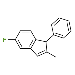 1H-Indene,5-fluoro-2-methyl-1-phenyl-(9CI) Structure