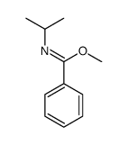 methyl N-propan-2-ylbenzenecarboximidate Structure