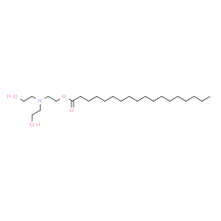 2-(bis(2-hydroxyethyl)amino)ethyl octadecanoate structure