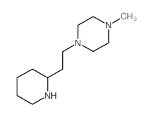 1-methyl-4-(2-piperidin-2-ylethyl)piperazine(SALTDATA: FREE) Structure