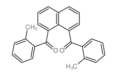 Methanone,1,8-naphthalenediylbis[(2-methylphenyl)- (9CI)结构式