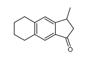 3-methyl-2,3,5,6,7,8-hexahydro-cyclopenta[b]naphthalen-1-one结构式