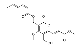 islandic acid I methyl ester结构式