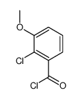 Benzoyl chloride, 2-chloro-3-methoxy- (9CI)结构式