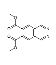 diethyl phthalazine-6,7-dicarboxylate Structure