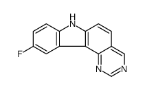 10-fluoro-7H-pyrimido[5,4-c]carbazole Structure