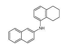 [2]naphthyl-(5,6,7,8-tetrahydro-[1]naphthyl)-amine Structure