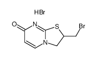 2-bromomethyl-2,3-dihydro-7H-thiazolo<3,2-a>pyrimidin-7-one hydrobromide Structure