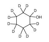 1-Cyclohexanol-d11 Structure