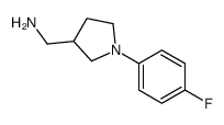 [1-(4-fluorophenyl)pyrrolidin-3-yl]methanamine图片