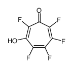 3-hydroxypentafluorotropone结构式