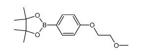 2-(4-(2-methoxyethoxy)phenyl)-4,4,5,5-tetramethyl-1,3,2-dioxaborolane picture