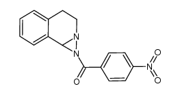 (3,7b-dihydro-2H-1,1a-diazacyclopropa[a]naphthalen-1-yl)-(4-nitrophenyl)methanone Structure