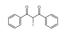 2-iodo-1,3-diphenylpropane-1,3-dione Structure