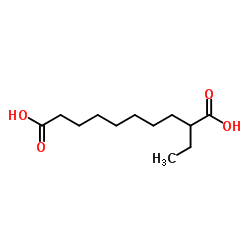 2-Ethyldecanedioic acid Structure