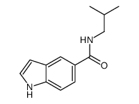 N-异丁基-1H-吲哚-5-羧酰胺图片