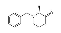 (2S)-1-benzyl-2-methylpiperidin-3-one Structure