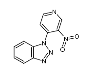 1-(3-nitro-4-pyridyl)-benzo-1,2,3-triazole Structure