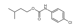 isoamyl 4-chlorophenylcarbamate结构式