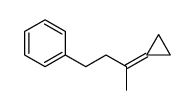 3-cyclopropylidenebutylbenzene Structure