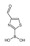 (4-formyl-1,3-thiazol-2-yl)boronic acid Structure