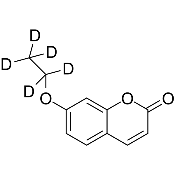 7-[(2H5)Ethyloxy]-2H-chromen-2-one Structure