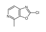 Oxazolo[5,4-c]pyridine, 2-chloro-4-Methyl-结构式