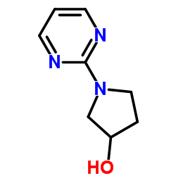 1-(2-Pyrimidinyl)-3-pyrrolidinol structure