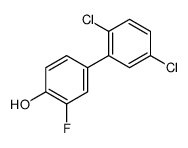 4-(2,5-dichlorophenyl)-2-fluorophenol Structure