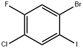 1-bromo-4-chloro-5-fluoro-2-iodoBenzene Structure