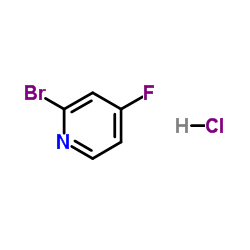 2-bromo-4-fluoropyridine hydrochloride Structure