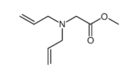 N,N-bis-allylglycine methyl ester Structure