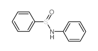 Benzenesulfinamide,N-phenyl-结构式