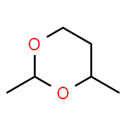 cis-2,4-Dimethyl-1,3-dioxane结构式