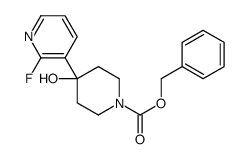 4-(2-氟-3-吡啶基)-4-羟基-1-哌啶羧酸苯甲酯图片