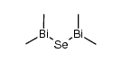 bis(dimethylbismuth)selenide Structure