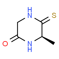 Piperazinone, 6-methyl-5-thioxo-, (R)- (9CI) Structure