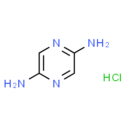 Pyrazine-2,5-diamine hydrochloride Structure