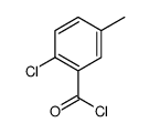 2-chloro-5-methylbenzoyl chloride structure