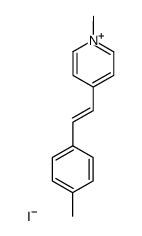 1-methyl-4-(4-methylstyryl)pyridin-1-ium iodide Structure