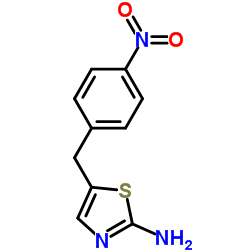 [5-(4-Nitrobenzyl)thiazol-2-yl]amine Structure