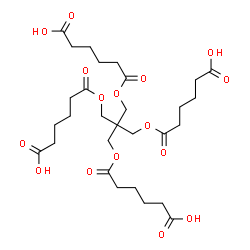 Pentaerythrit-tetraadipat结构式