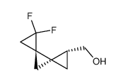 Dispiro[2.0.2.1]heptane-1-methanol, 5,5-difluoro-, (1R,3S,4S)- (9CI) Structure